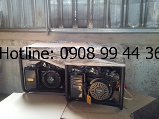 Máy phát điện gia đình 5KW Hyundai DHY6000LE - Máy trần - Chạy dầu