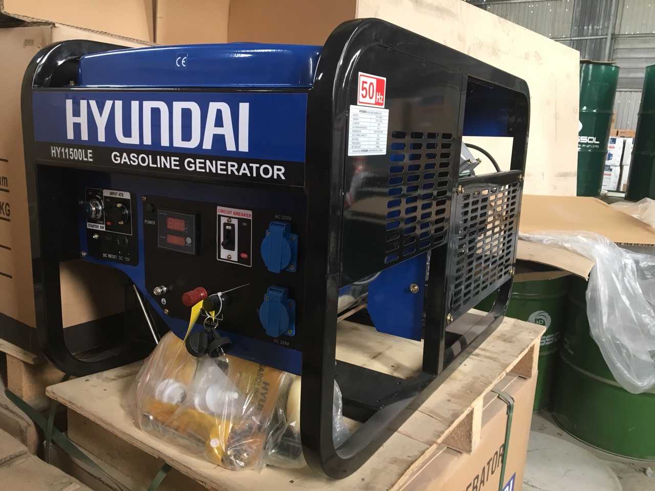 Máy phát điện Hyundai HY11500LE