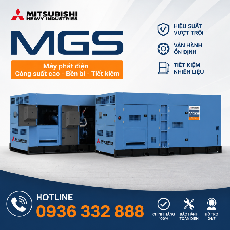 Máy phát điện Mitsubishi MGS01000P-CN 925kVA